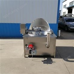 德工麻辣鱿鱼连续油炸机 鸡肉丸子油炸锅 800型虎皮鸡爪油炸锅厂家