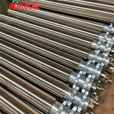 009无动力滚筒托辊输送机流水线传送带滚筒传动轴滚轮辊筒输送带配件全套