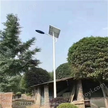 32245太陽能工程燈LED路燈高桿戶外照明燈新農村家用遙控一體燈