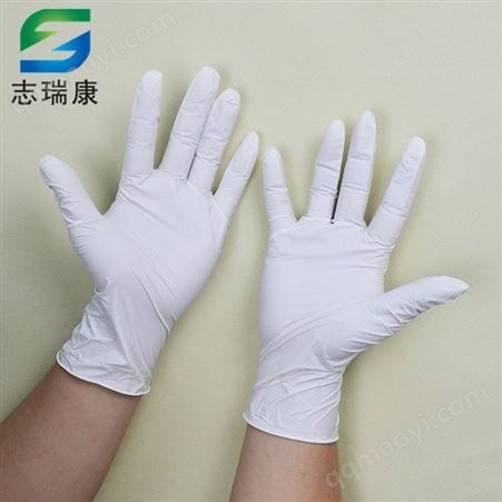 SMLdisposable powder free nitrile gloves一次性无粉丁晴手套