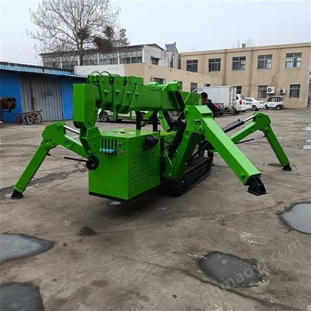 JX-269玖鑫 油电两用蜘蛛吊 液压伸缩履带吊遥控行走高空作业狭小空间