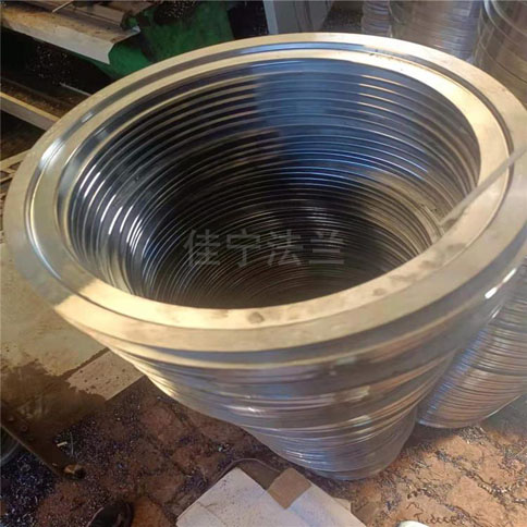 氨用凹凸面平焊方形法兰盘加工(图5) 氨用凹凸面平焊方形法兰盘